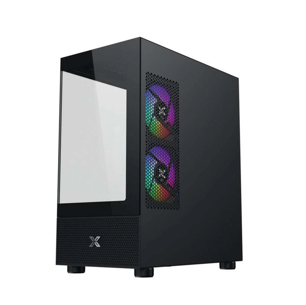 XIGMATEK ALPHARD M 3GF (EN44090) - Black, M-ATX, 3x G20F 120mm Fans 5 XIGMATEK ALPHARD M 3GF (EN44090) - Black, M-ATX, 3x G20F 120mm Fans - Ảnh 5