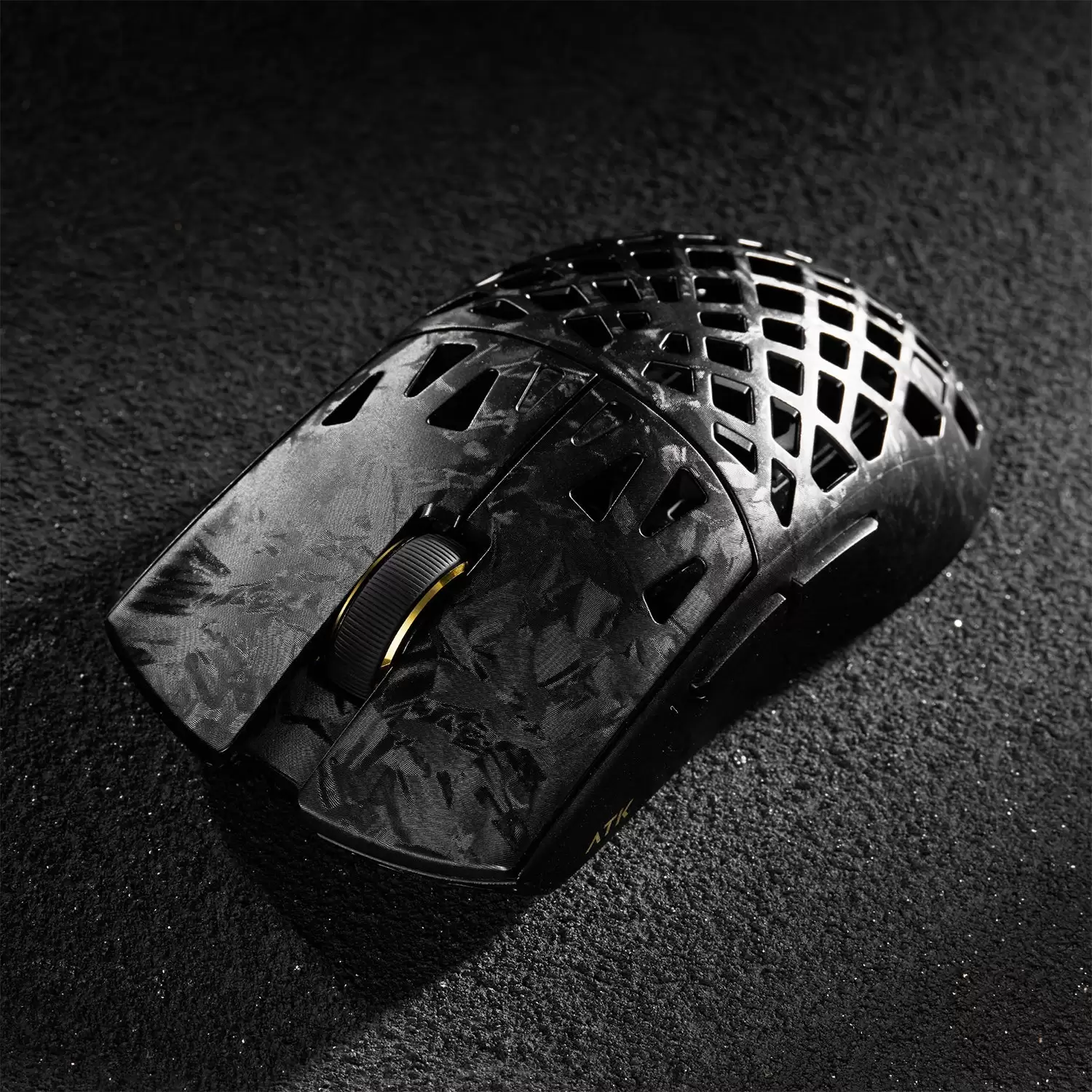 ATK Blazing Sky GHOST Hollow Carbon Fiber Ultimate Gaming Mouse - PAW3950 Ultra, Nordic 54L15, 125-8000Hz Adjustable 2 ATK Blazing Sky GHOST Hollow Carbon Fiber Ultimate Gaming Mouse - PAW3950 Ultra, Nordic 54L15, 125-8000Hz Adjustable - Ảnh 2