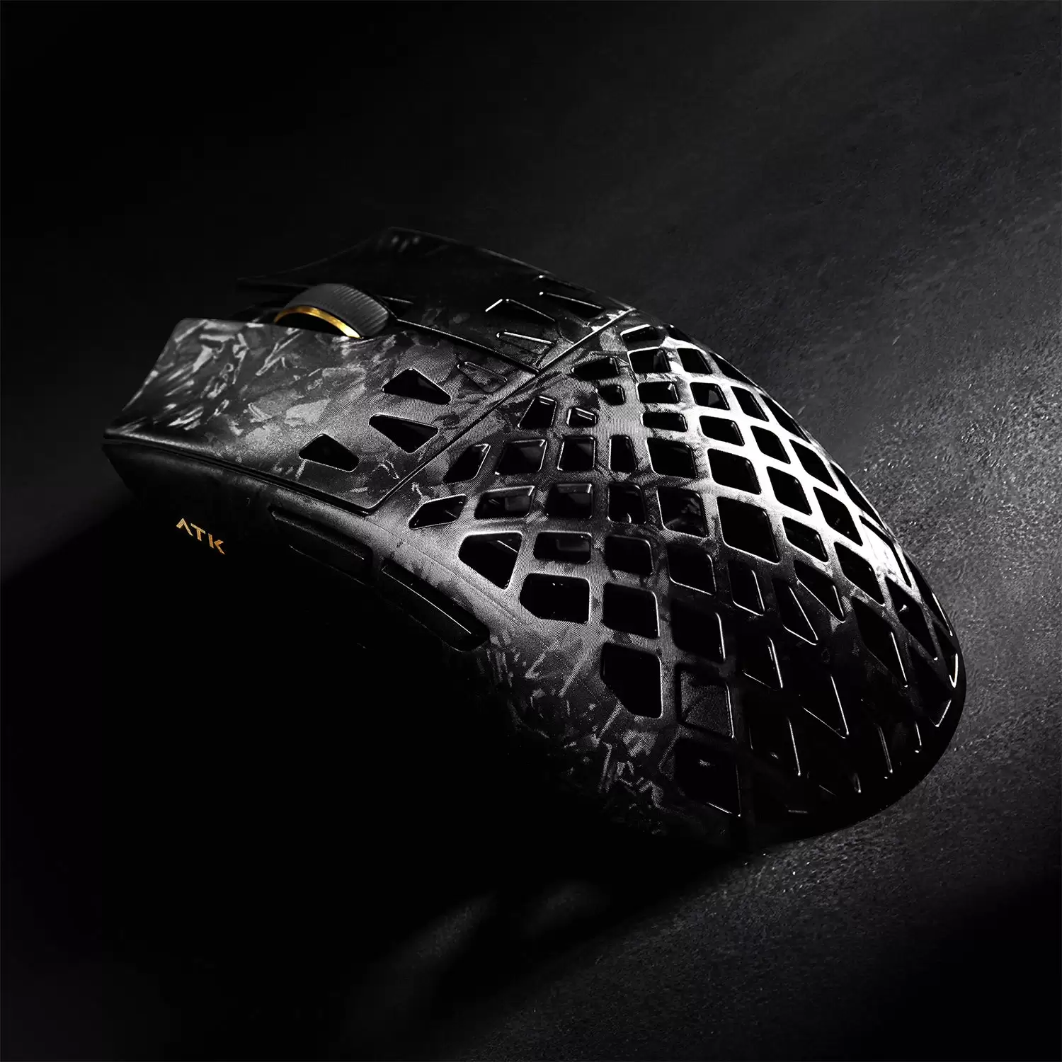 ATK Blazing Sky GHOST Hollow Carbon Fiber Ultimate Gaming Mouse - PAW3950 Ultra, Nordic 54L15, 125-8000Hz Adjustable 4 ATK Blazing Sky GHOST Hollow Carbon Fiber Ultimate Gaming Mouse - PAW3950 Ultra, Nordic 54L15, 125-8000Hz Adjustable - Ảnh 4
