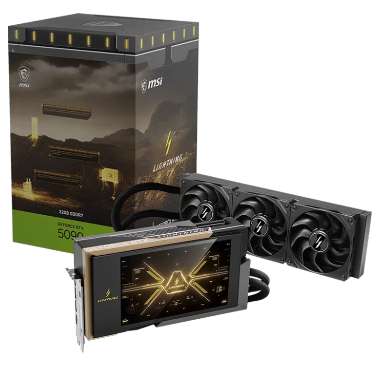 MSI GeForce RTX 5090 32G LIGHTNING Z Graphics Card 1 MSI GeForce RTX 5090 32G LIGHTNING Z Graphics Card