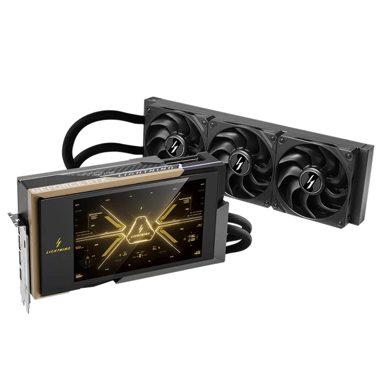 MSI GeForce RTX 5090 32G LIGHTNING Z Graphics Card 2 MSI GeForce RTX 5090 32G LIGHTNING Z Graphics Card - Ảnh 2