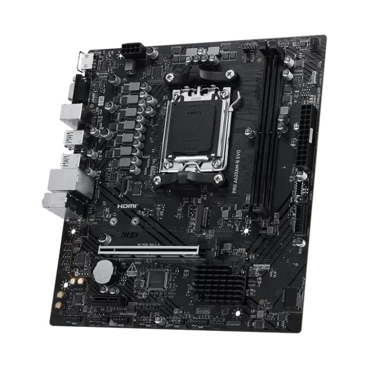 MSI Pro A620AM-B EVO DDR5 Mainboard 4 MSI Pro A620AM-B EVO DDR5 Mainboard - Ảnh 4