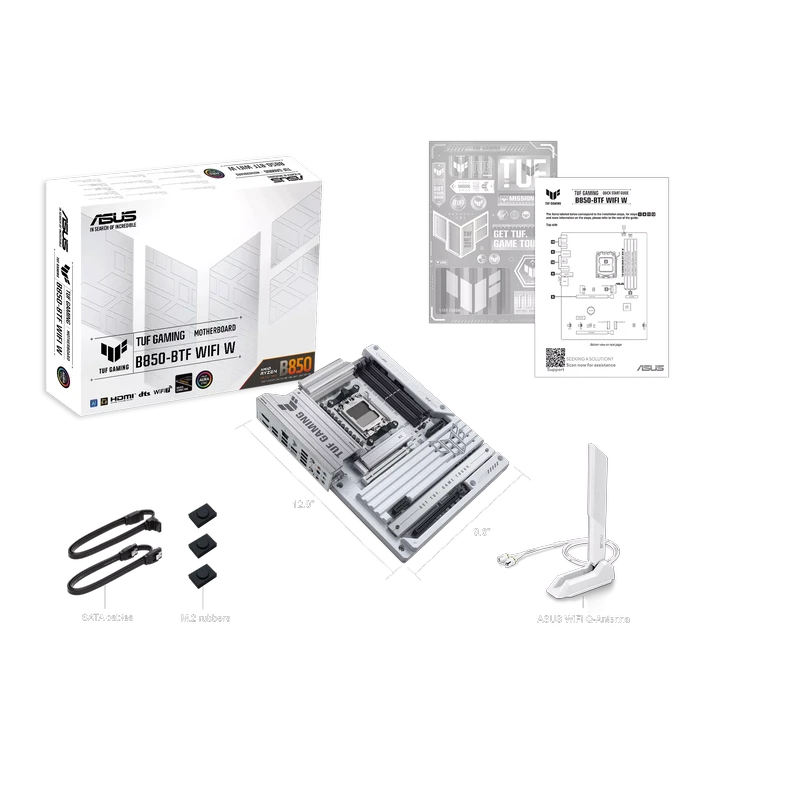 ASUS TUF GAMING B850-BTF WIFI W Mainboard 12 ASUS TUF GAMING B850-BTF WIFI W Mainboard - Ảnh 12