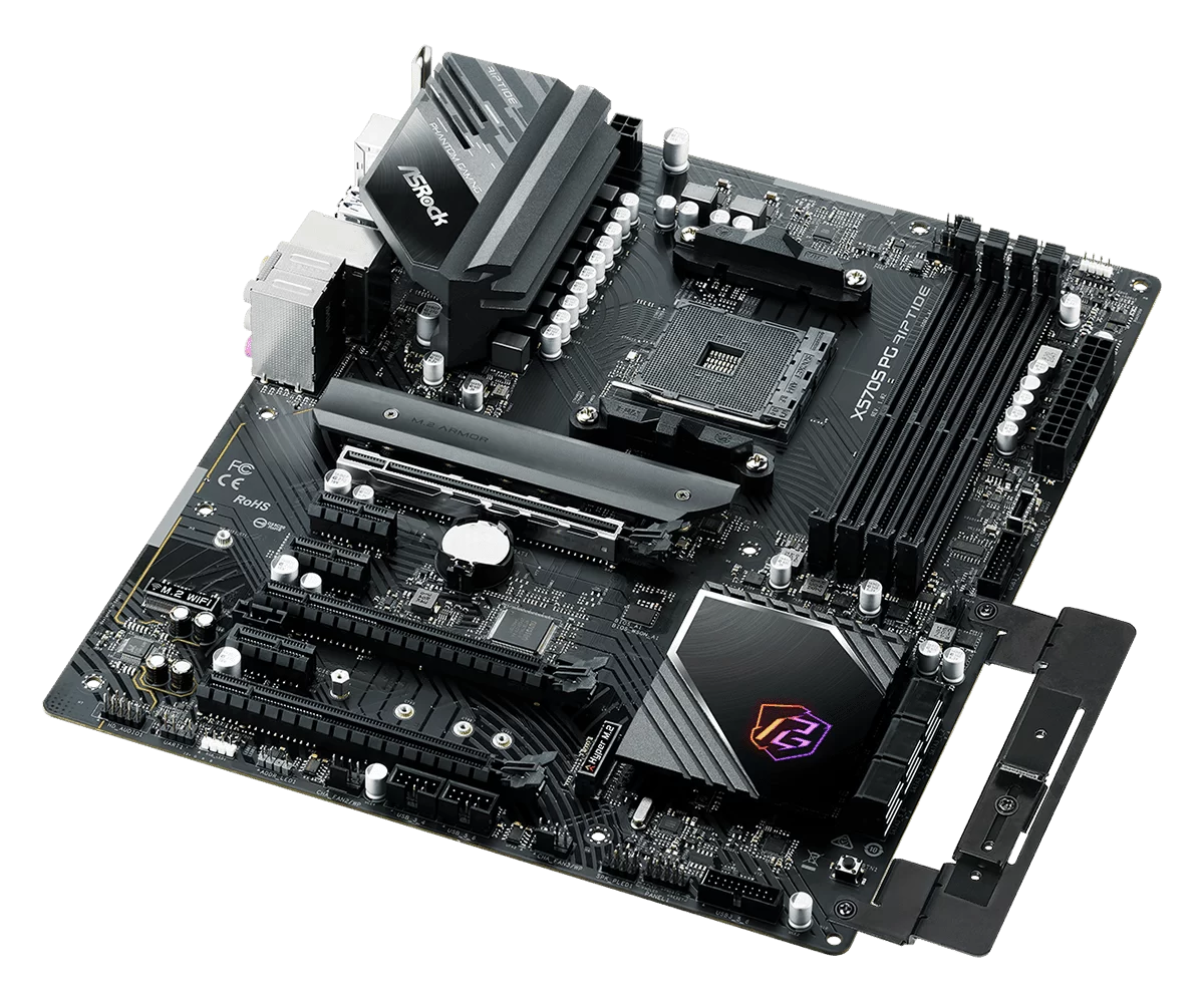 ASRock X570S PG Riptide Mainboard 2 ASRock X570S PG Riptide Mainboard - Ảnh 2