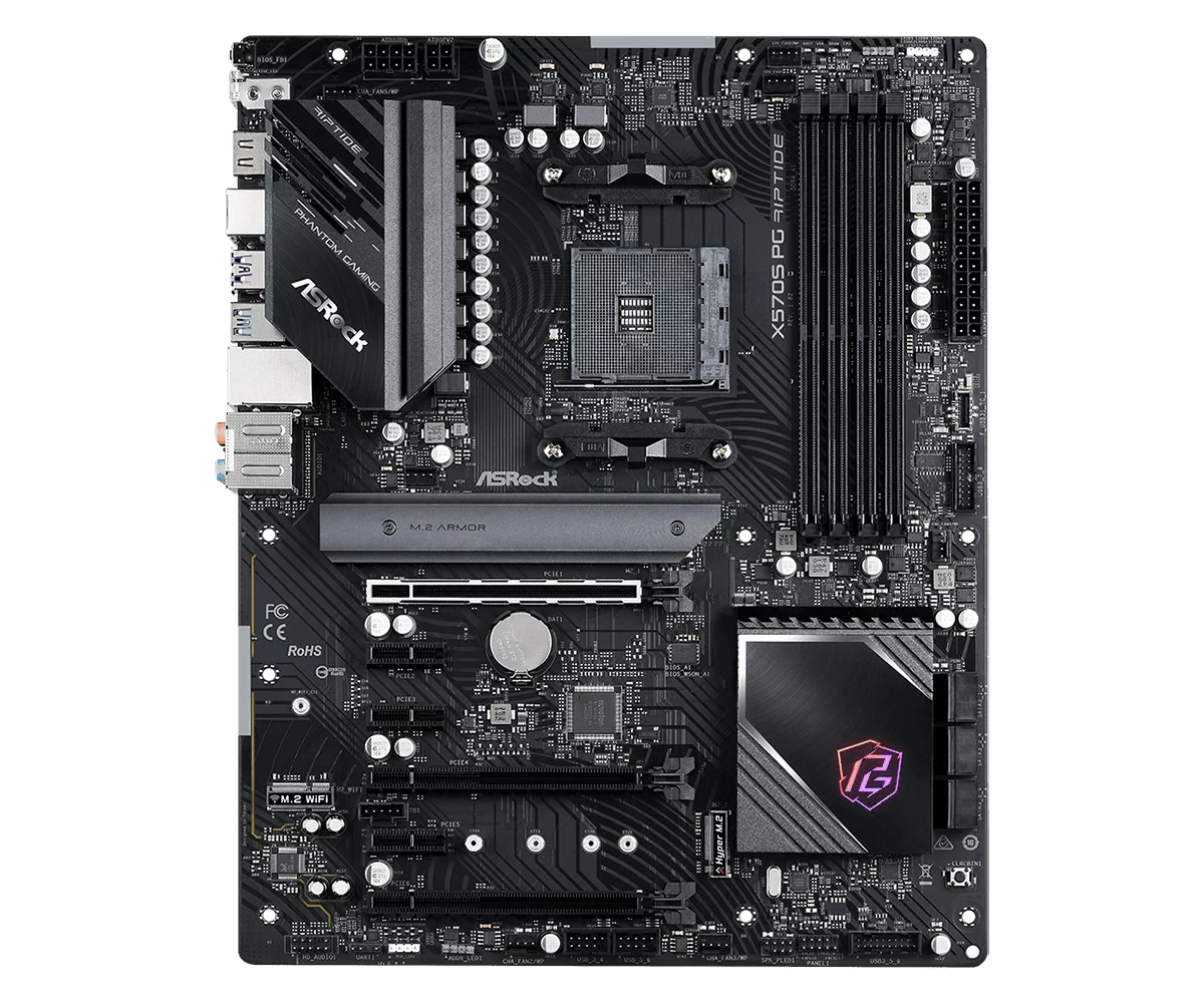 ASRock X570S PG Riptide Mainboard 5 ASRock X570S PG Riptide Mainboard - Ảnh 5