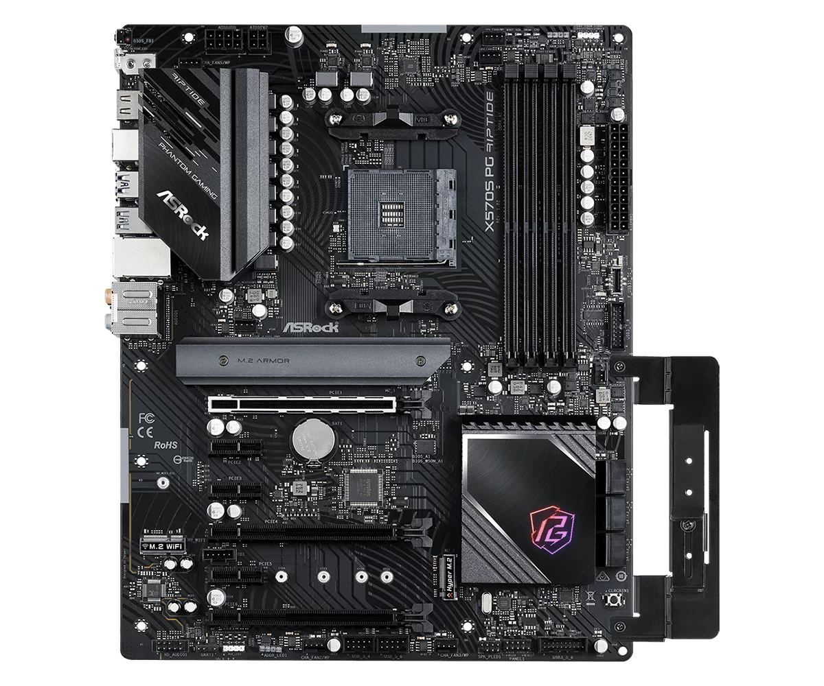 ASRock X570S PG Riptide Mainboard 6 ASRock X570S PG Riptide Mainboard - Ảnh 6