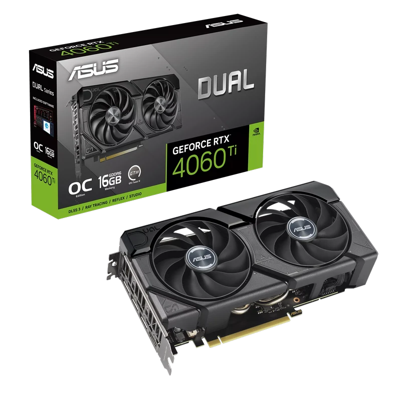 ASUS Dual GeForce RTX 4060Ti EVO OC Edition 16GB GDDR6 (DUAL-RTX4060TI-O16G-EVO) Graphics Card 4 ASUS Dual GeForce RTX 4060Ti EVO OC Edition 16GB GDDR6 (DUAL-RTX4060TI-O16G-EVO) Graphics Card - Ảnh 4