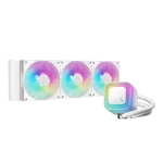 DeepCool LE360 V2 ARGB White AIO Liquid CPU Cooler - 360mm Radiator, 3x FD12 ARGB Fans, 5th Gen Pump, AMD AM5 / Intel LGA1700 Compatible