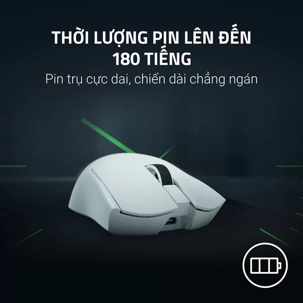 Razer Viper V4 Pro Ultra-lightweight Wireless Symmetrical Esports Gaming Mouse 10 Razer Viper V4 Pro Ultra-lightweight Wireless Symmetrical Esports Gaming Mouse - Ảnh 10