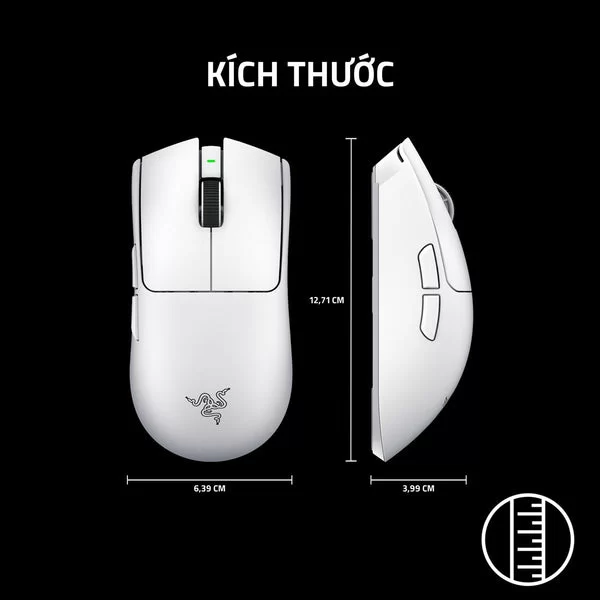 Razer Viper V4 Pro Ultra-lightweight Wireless Symmetrical Esports Gaming Mouse 12 Razer Viper V4 Pro Ultra-lightweight Wireless Symmetrical Esports Gaming Mouse - Ảnh 12