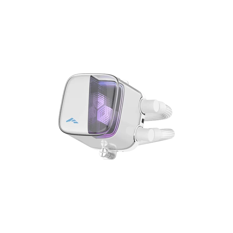 SAMA L70 360WH White AIO Liquid CPU Cooler – 360mm Radiator, 3x 120mm ARGB fans 3 SAMA L70 360WH White AIO Liquid CPU Cooler – 360mm Radiator, 3x 120mm ARGB fans - Ảnh 3