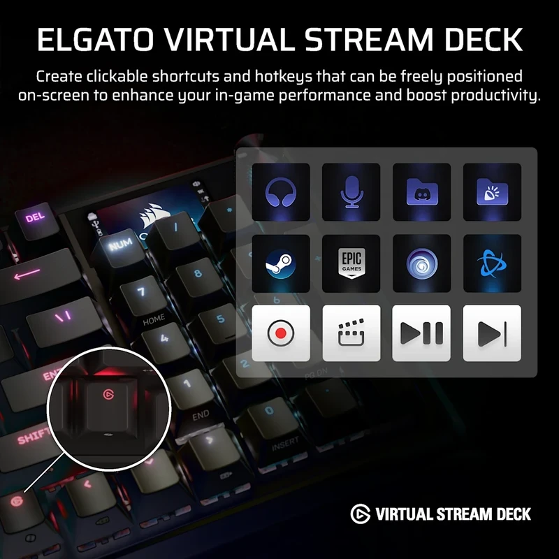 CORSAIR Vanguard Pro 96 HE RGB Hotswap SOCD - Corsair MGX Switch Gaming Keyboard 14 CORSAIR Vanguard Pro 96 HE RGB Hotswap SOCD - Corsair MGX Switch Gaming Keyboard - Ảnh 14
