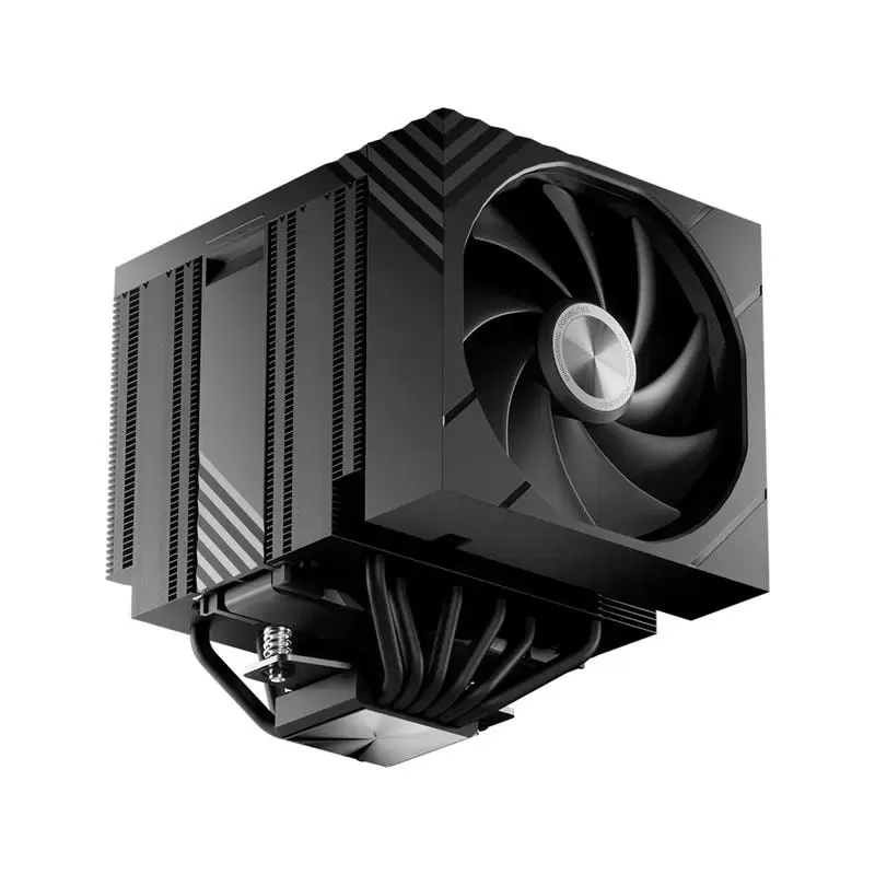 TRYX TURRIS 620 Black 5.0" IPS Customizable Screen Dual Tower CPU Air Cooler - 6x Ø6 mm copper Heat Pipes (H-T620N-DM2M-G0K) 3 TRYX TURRIS 620 Black 5.0" IPS Customizable Screen Dual Tower CPU Air Cooler - 6x Ø6 mm copper Heat Pipes (H-T620N-DM2M-G0K) - Ảnh 3