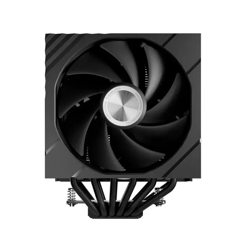 TRYX TURRIS 620 Black 5.0" IPS Customizable Screen Dual Tower CPU Air Cooler - 6x Ø6 mm copper Heat Pipes (H-T620N-DM2M-G0K) 4 TRYX TURRIS 620 Black 5.0" IPS Customizable Screen Dual Tower CPU Air Cooler - 6x Ø6 mm copper Heat Pipes (H-T620N-DM2M-G0K) - Ảnh 4