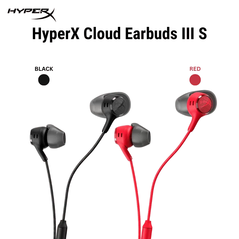 HyperX Cloud Earbuds III S Earbuds - USB Type-C 1 HyperX Cloud Earbuds III S Earbuds - USB Type-C
