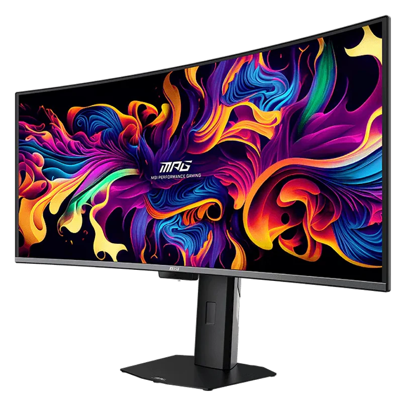 MSI MPG 341CQR QD-OLED Curved Gaming Monitor - 34" 21:9 UWQHD (3440 x 1440) 360Hz 0.03ms (GtG) 3 MSI MPG 341CQR QD-OLED Curved Gaming Monitor - 34" 21:9 UWQHD (3440 x 1440) 360Hz 0.03ms (GtG) - Ảnh 3