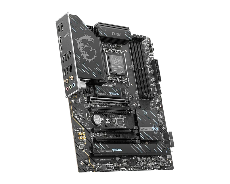 MSI Z890 GAMING WIFI DDR5 Mainboard 4 MSI Z890 GAMING WIFI DDR5 Mainboard - Ảnh 4