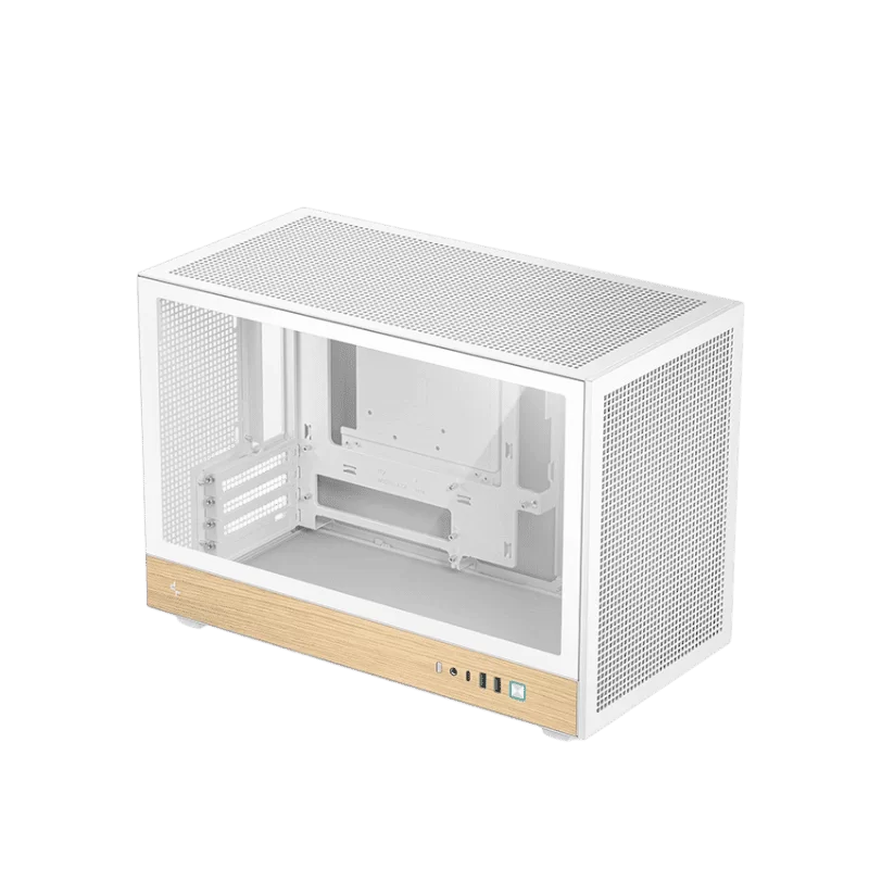 DEEPCOOL CH260 WOOD Compact M-ATX Case 2 DEEPCOOL CH260 WOOD Compact M-ATX Case - Ảnh 2