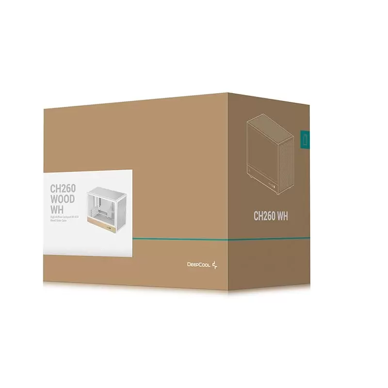 DEEPCOOL CH260 WOOD Compact M-ATX Case 22 DEEPCOOL CH260 WOOD Compact M-ATX Case - Ảnh 22