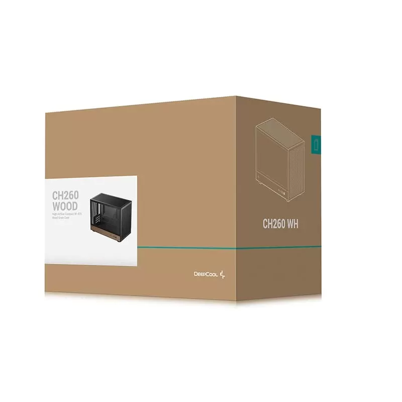 DEEPCOOL CH260 WOOD Compact M-ATX Case 23 DEEPCOOL CH260 WOOD Compact M-ATX Case - Ảnh 23
