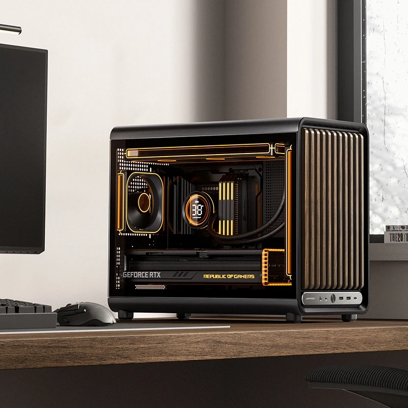 Jonsbo D33 Wood Edition M-ATX Case 10 Jonsbo D33 Wood Edition M-ATX Case - Ảnh 10