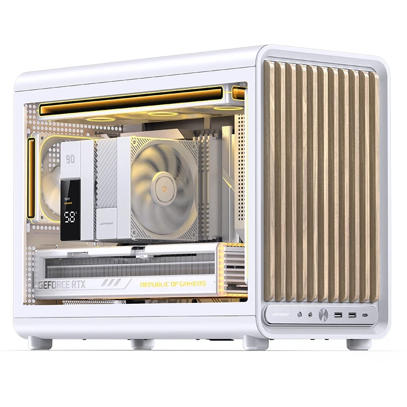 Jonsbo D33 Wood Edition M-ATX Case 7 Jonsbo D33 Wood Edition M-ATX Case - Ảnh 7
