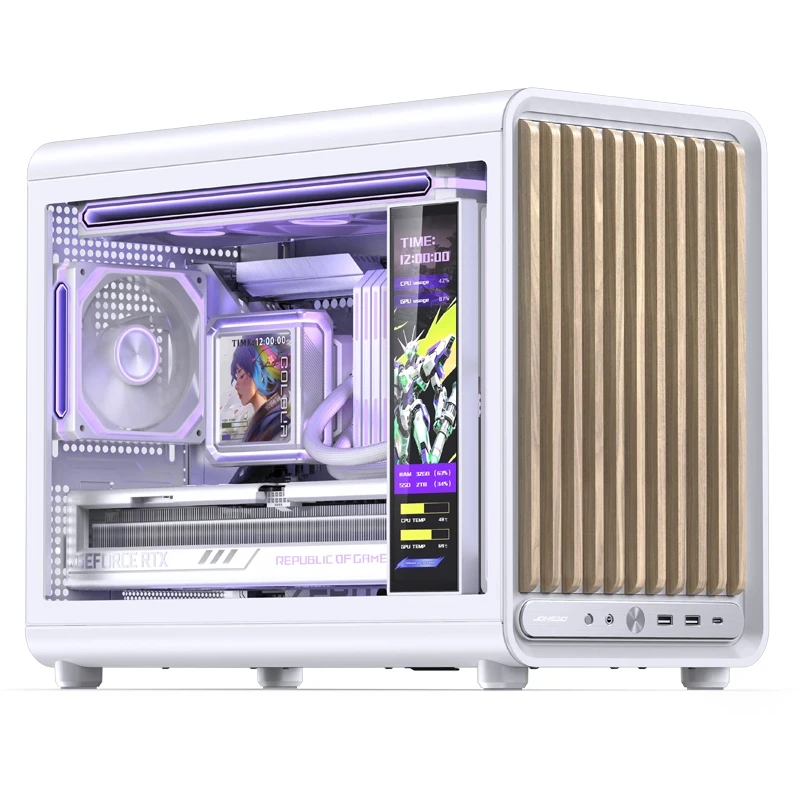 Jonsbo D33 Wood Edition M-ATX Case 3 Jonsbo D33 Wood Edition M-ATX Case - Ảnh 3