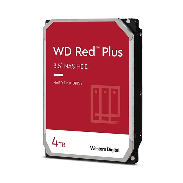 Western Digital Red Plus 4TB WD40EFPX HDD - 3.5 inch, 5400RPM, 256MB Cache, Sata III 6 Western Digital Red Plus 4TB WD40EFPX HDD - 3.5 inch, 5400RPM, 256MB Cache, Sata III - Ảnh 6
