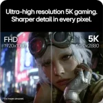 LG UltraGear 27GM950B-B Gaming Monitor - 27 inch 5K (5120×2880), Mini LED, 165Hz/330Hz Dual Mode, 1ms GtG, HDR1000, G-SYNC Compatible, FreeSync Premium, DP 2.1 20 LG 27GM950B B pic 7