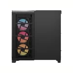 case corsair frame 4500x lx r rgb icue link panoramic black 164444