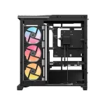 case corsair frame 4500x lx r rgb icue link panoramic black 164445