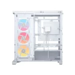 case corsair frame 4500x lx r rgb icue link panoramic white 164452