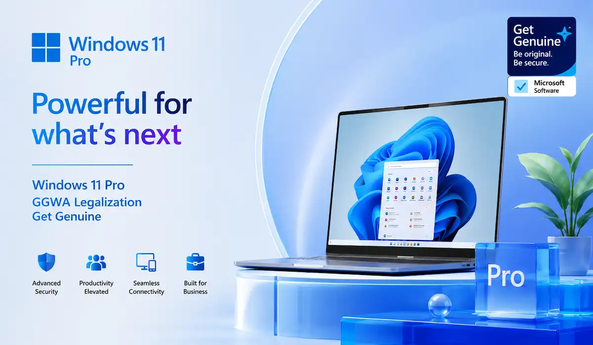 Bản quyền Microsoft Windows GGWA Windows 11 Pro chính hãng doanh nghiệp