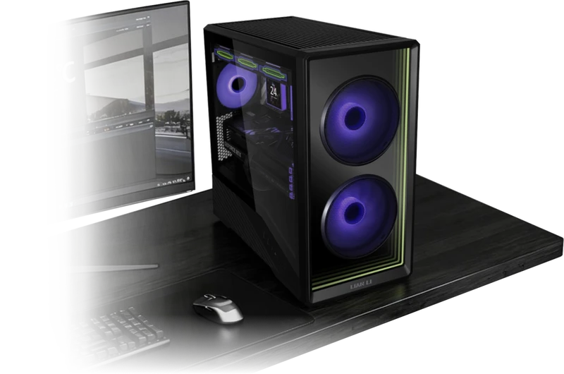 Lian Li Vector V150 INF Black M-ATX Case - 3x ARGB INF mirror fans 14 Tổng quan Lian Li Vector V150 INF Black