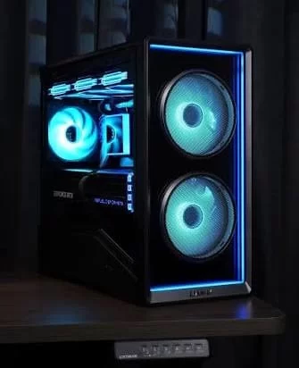 Lian Li Vector V150 INF Black M-ATX Case - 3x ARGB INF mirror fans 15 Thiết kế Infinity Mirror và Kính cường lực